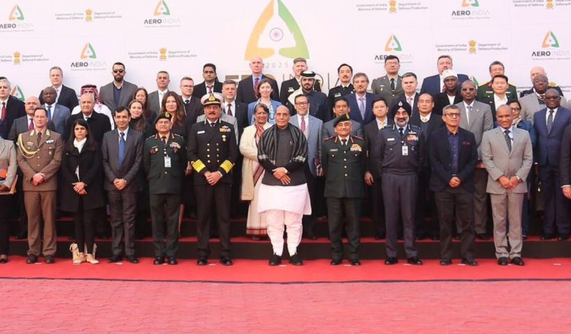 Rajnath Singh urges global cohesiveness to address security challenges.