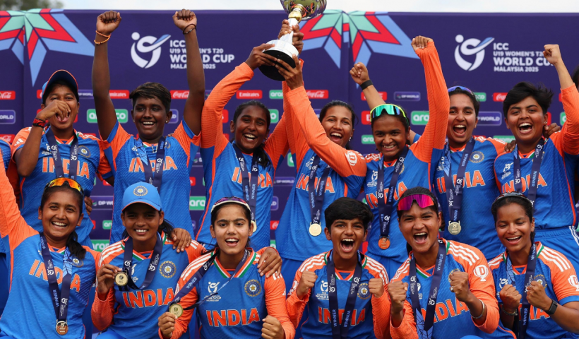 India wins U19 Women's T20 World Cup.