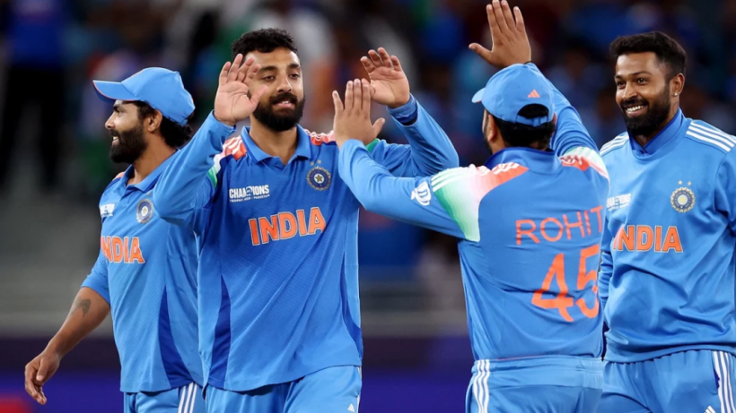 India beat New Zealand in CT 2025 to secure their top spot in Group A.